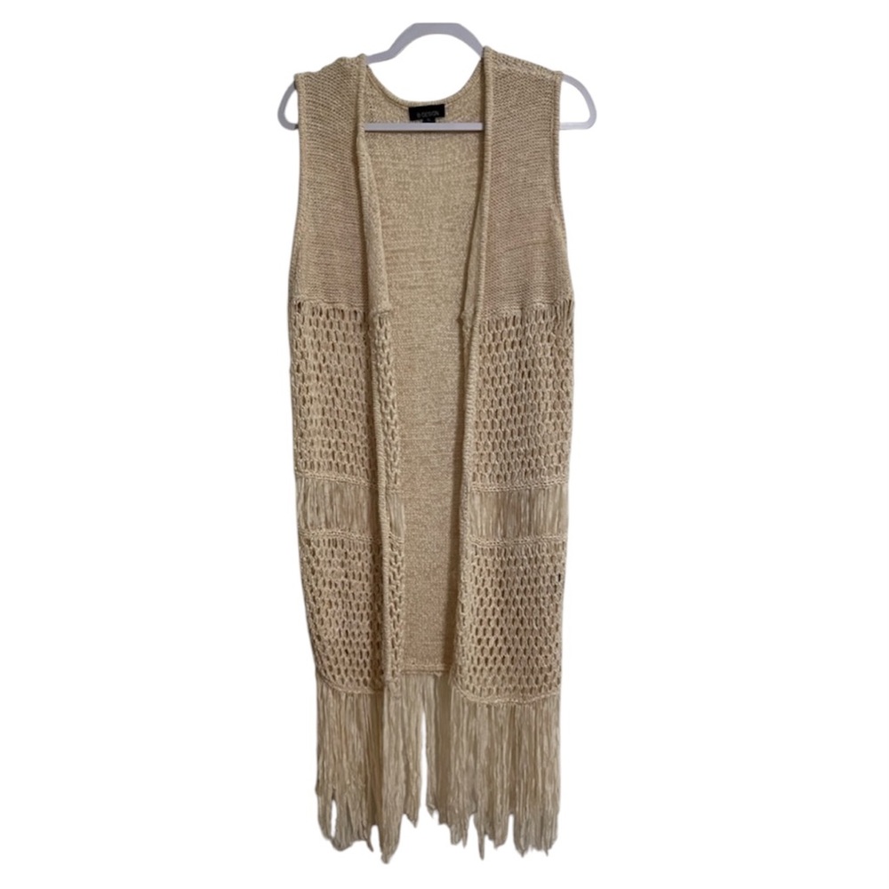 B. Design Shawl Vest Open Cardigan Women’s XL